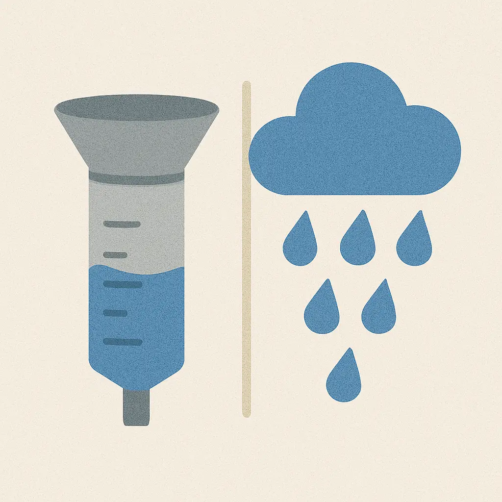 Pluviomètre : fonctionnement et utilité