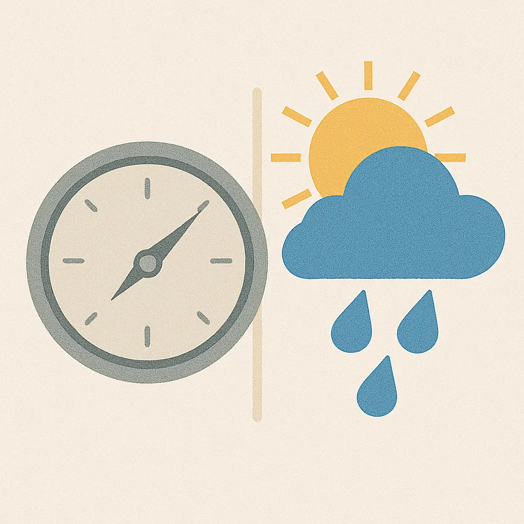 À quoi sert un baromètre dans une station météo ?