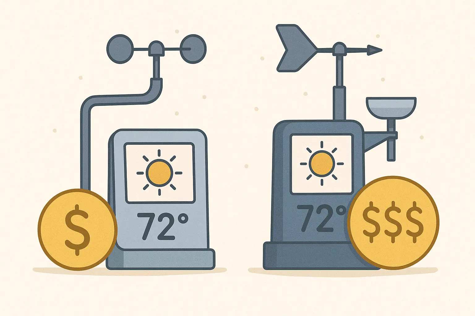 Station météo pas chère : que peut-on attendre ?