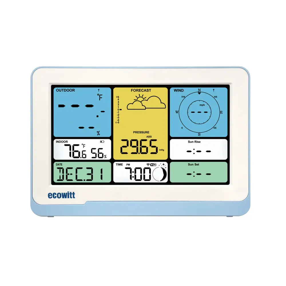 Ecowitt WS3820 Weather Station Console IOT Ready