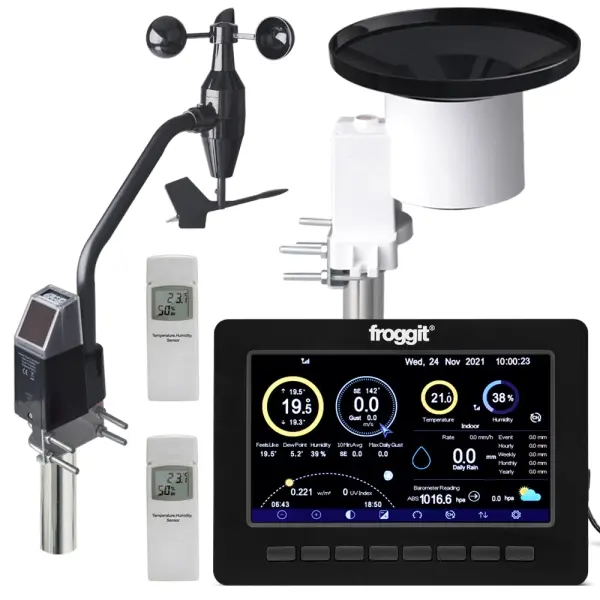 Froggit HP1000SE PRO Black Version - Single Sensor Edition