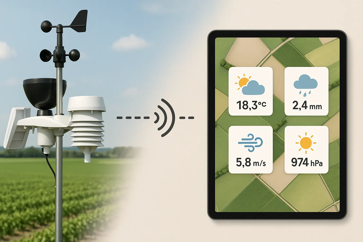 Quelles stations météo sont compatibles avec MesParcelles ?
