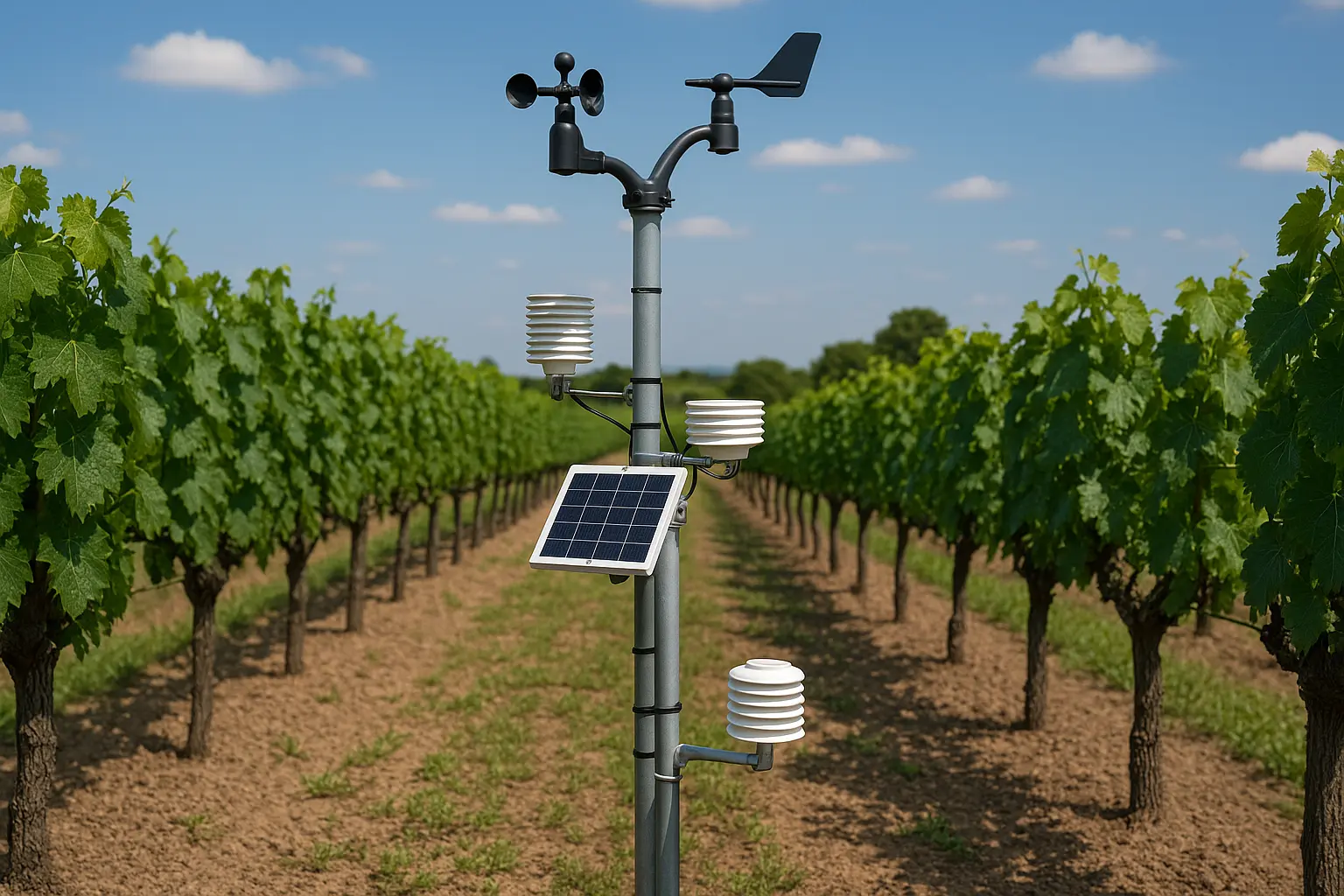 Comment une station météo aide à réduire les traitements phytosanitaires ?