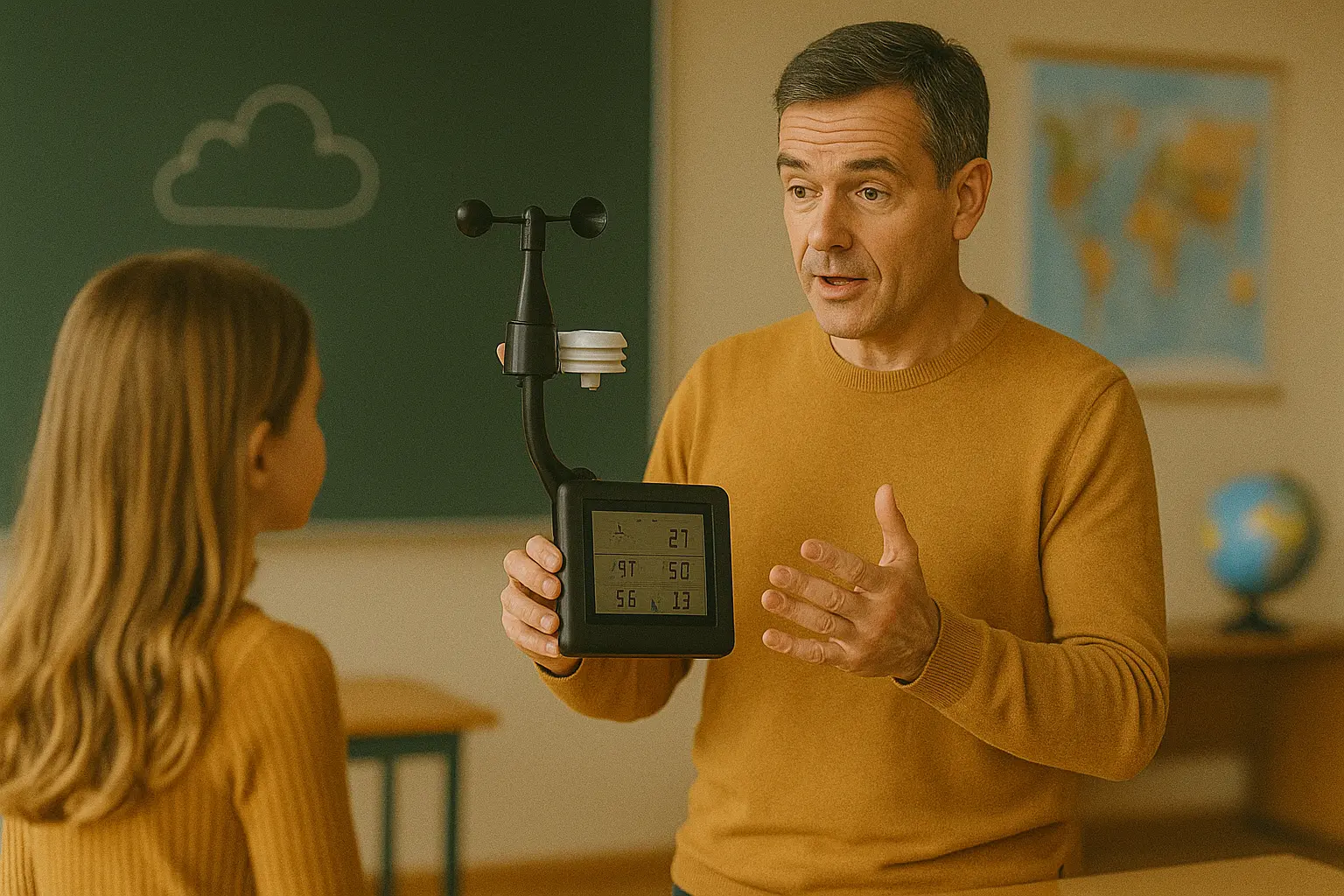 Utiliser une station météo pour l’éducation au développement durable (EDD)