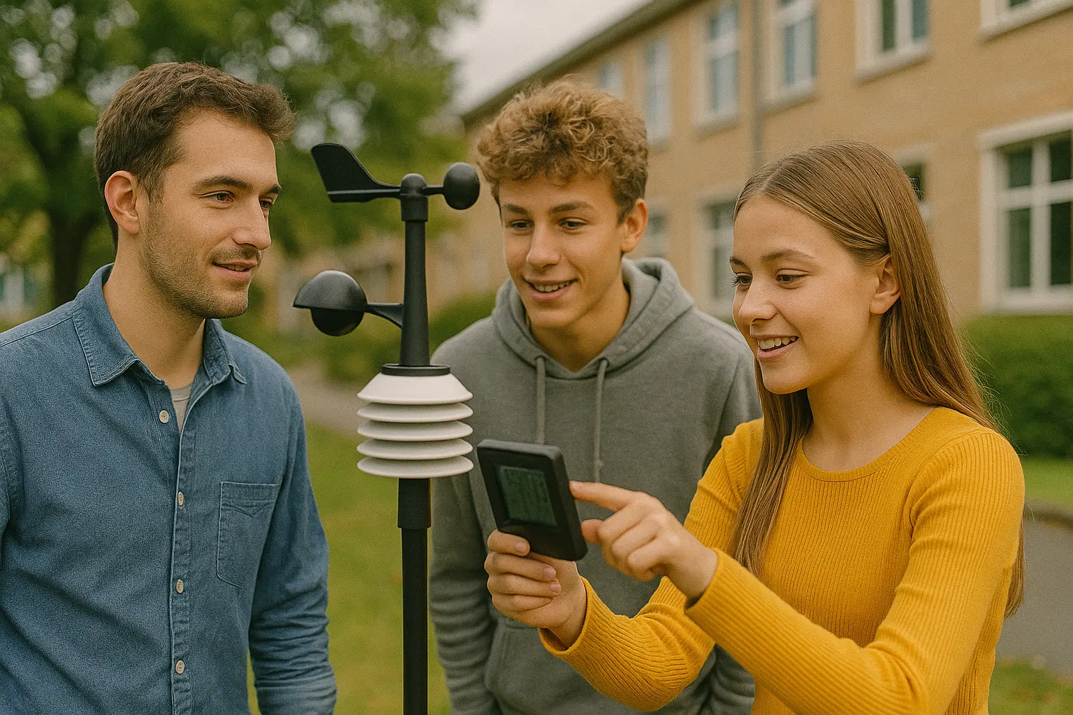Quelle station météo choisir pour un lycée ?