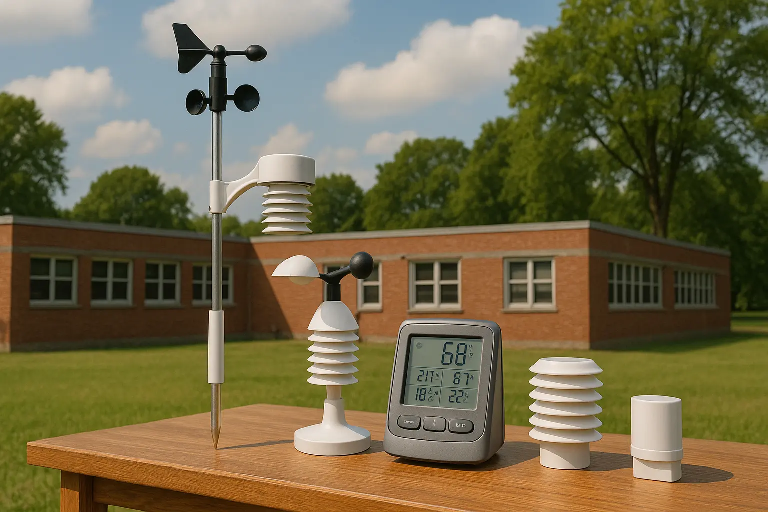 Choisir une station météo pour un projet extérieur à l'école